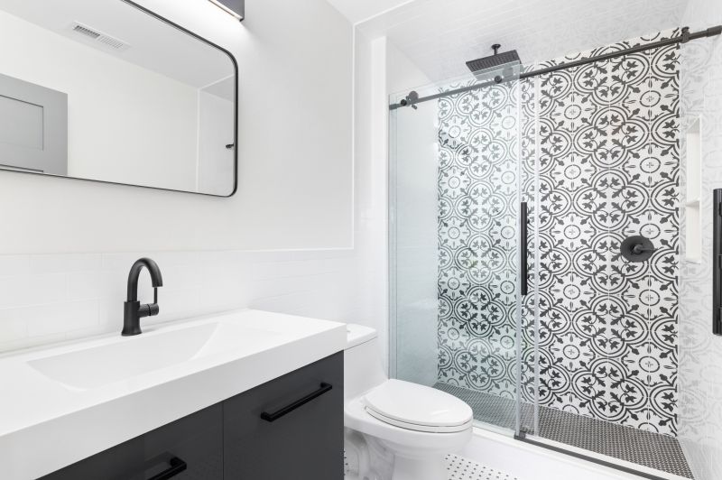 Tile Patterns for Contemporary Showers