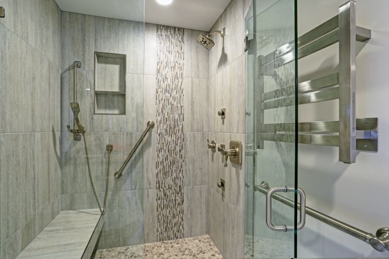 Rain Shower Heads in Modern Bathrooms
